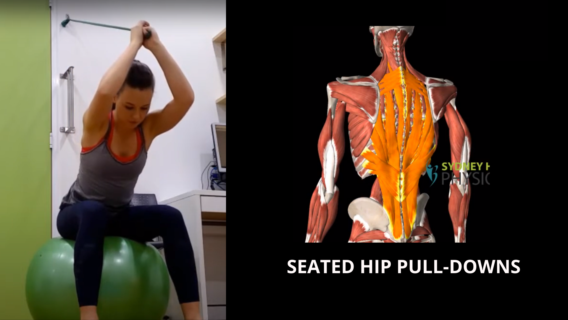 Hip sales pull exercise